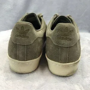 VHTF Adidas Originals Superstar 80\'s Suede Trainers Mens Sz 11 Khaki 698001 adidas | Shoes | Vhtf Adidas Originals Superstar 8s Suede  main image 3